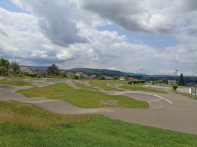 Vue d'ensemble de la Pumptrack