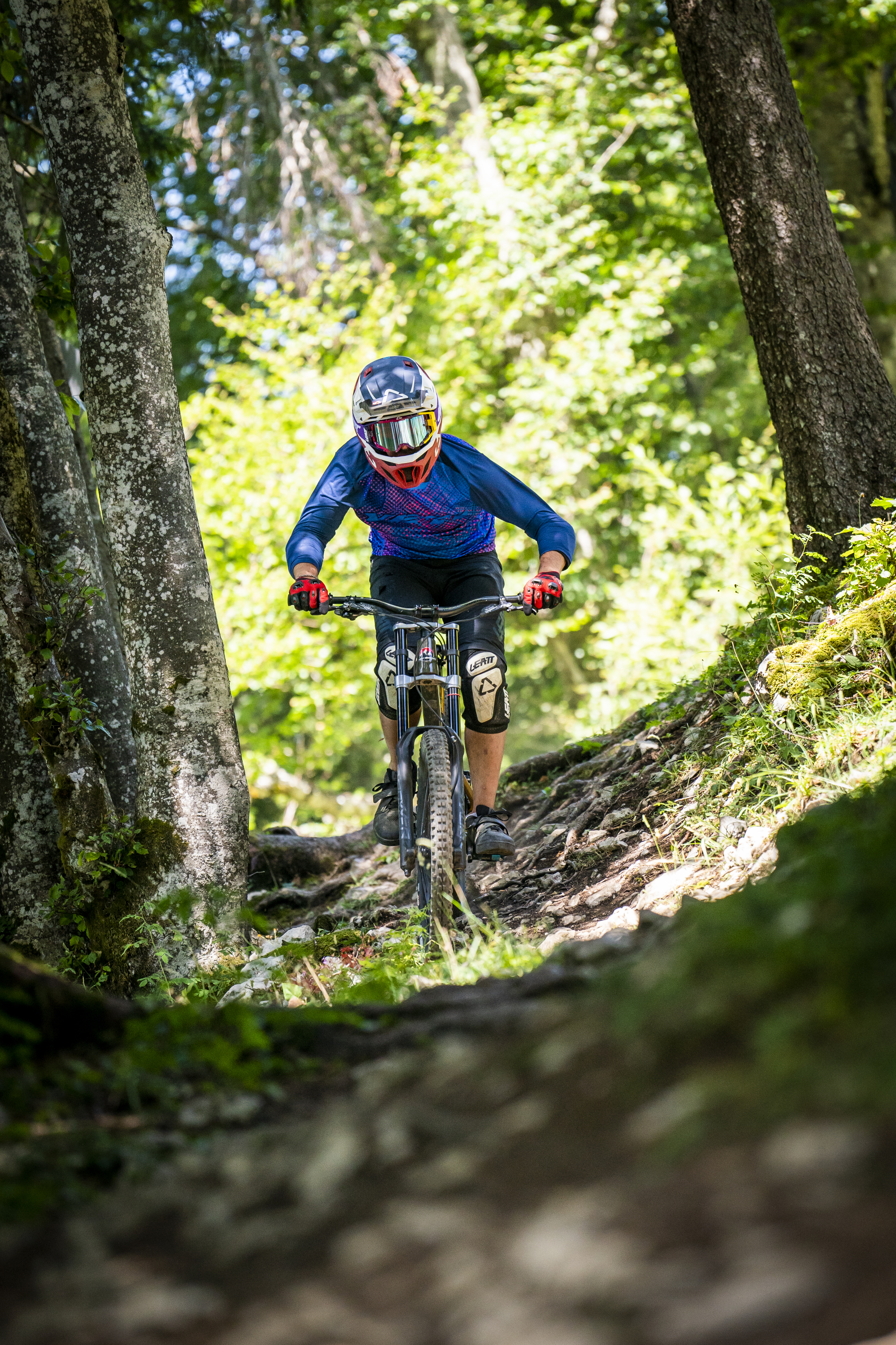 Piste Enduro Rouge