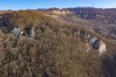Vue d'ensemble Montfaucon / Roches d'Arbois