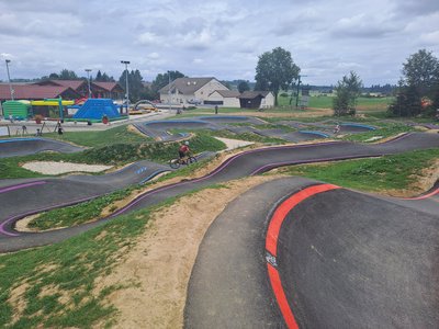 Vue d'ensemble de la Pumptrack