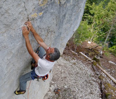 Jeannot au Rocher de la Vierge