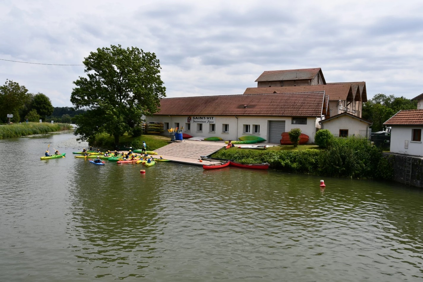 Ponton d'embarquement du SVCK