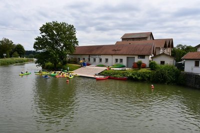 Ponton d'embarquement du SVCK