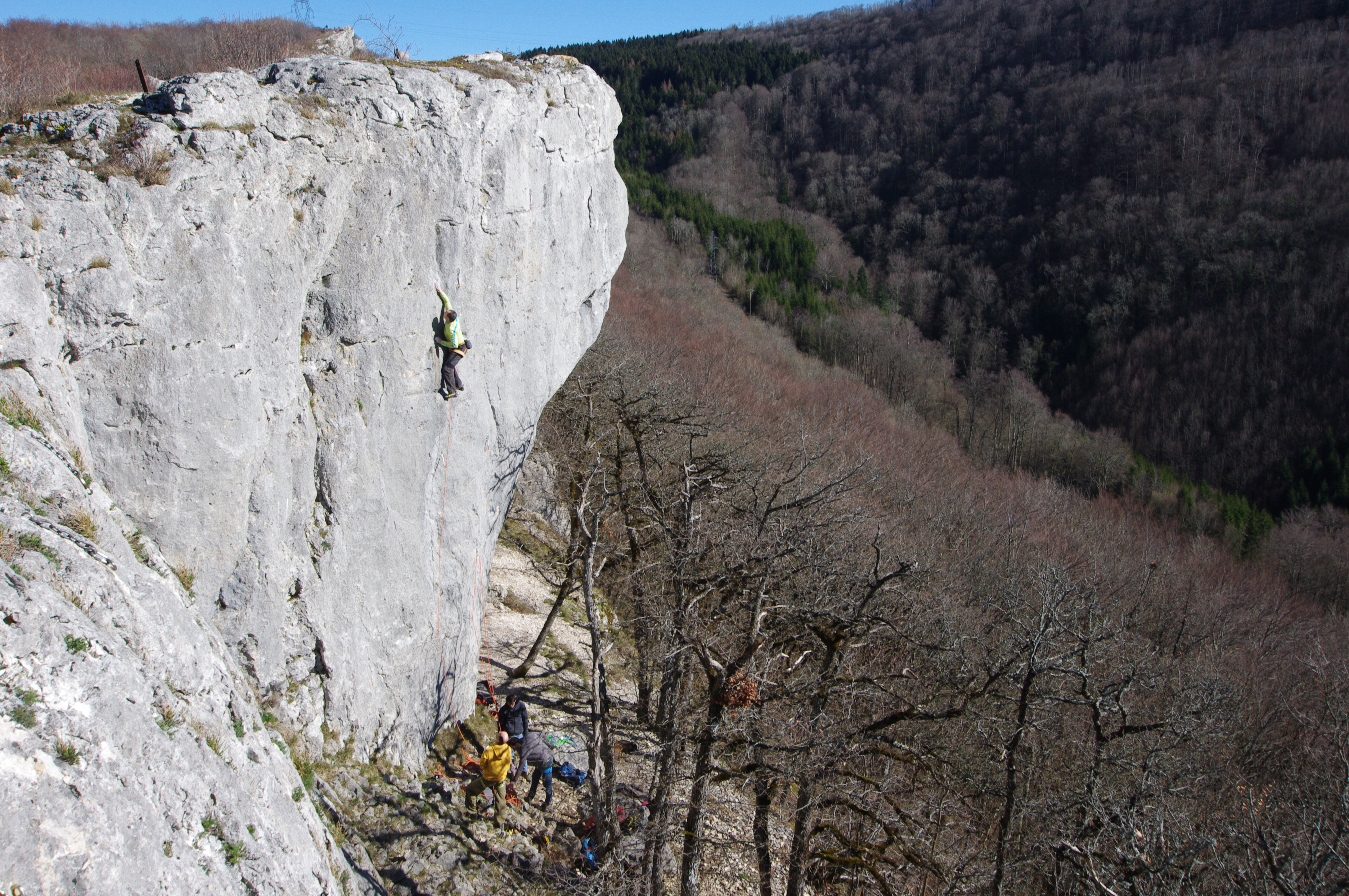 Alain au Crêt de la roche