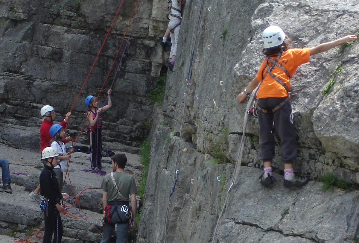 « Les petits du club de l’USB Montagne à la Fauconnière