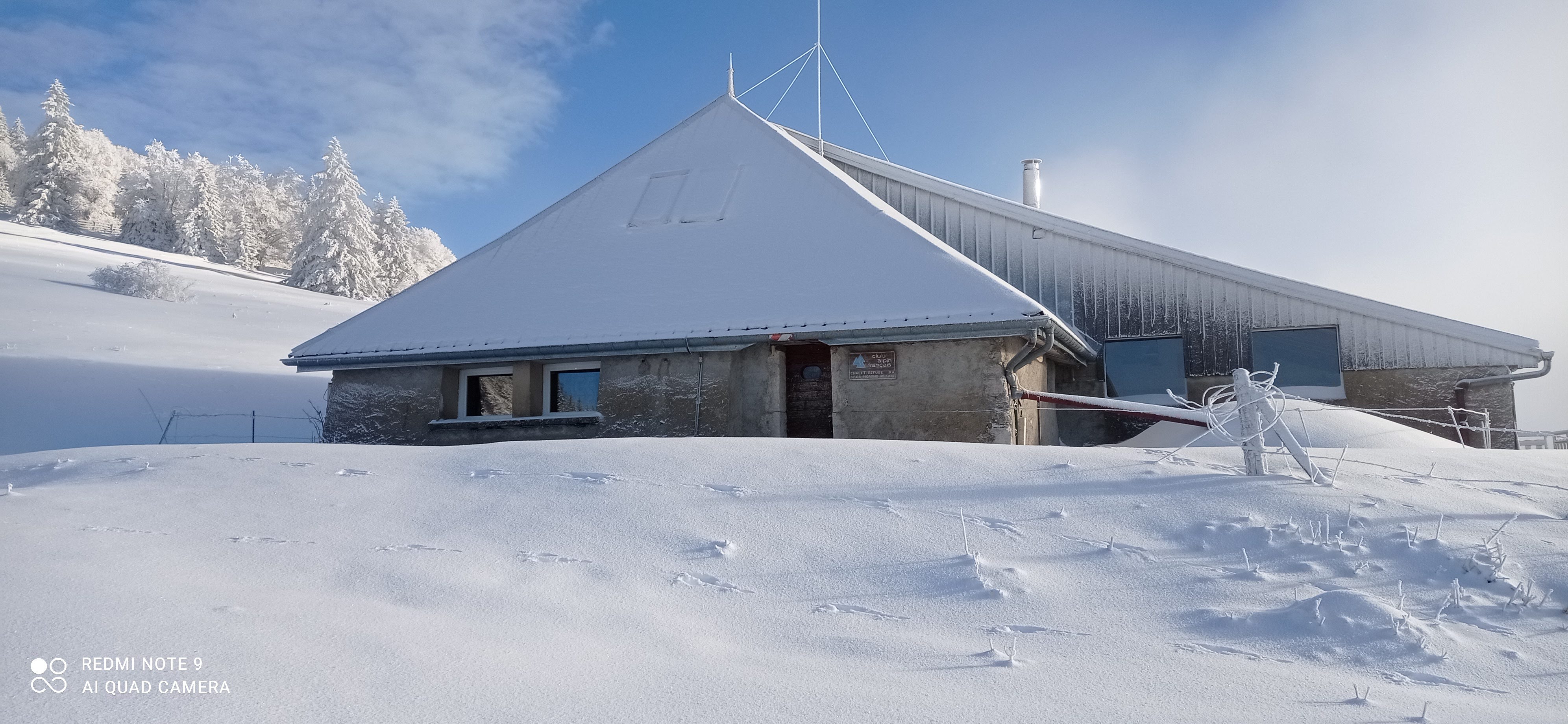 au début de l'hiver