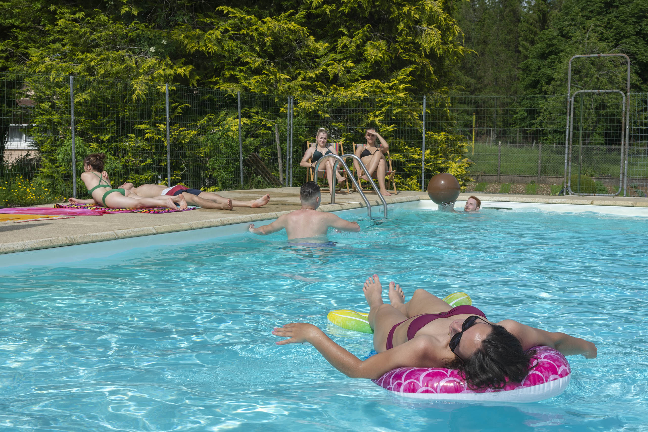 Piscine Camping de la forêt