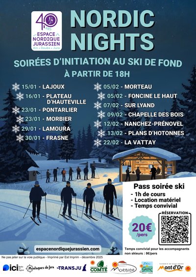 Affiches Nordiques Night - Nordic nights