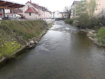 Le Doubs au Pont des Chèvres