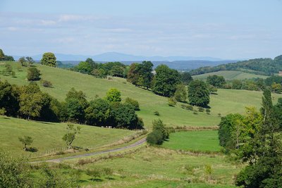 Paysage vers les Vosges