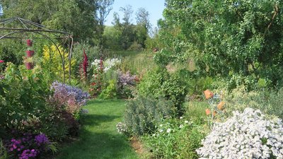 Jardin de la Dam'ance en été