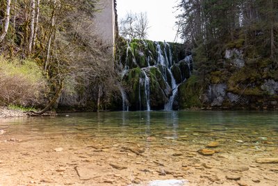 Cascade de la Source Bleue