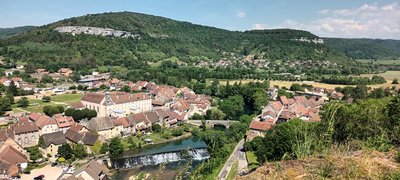 Roche Founièche, Ornans