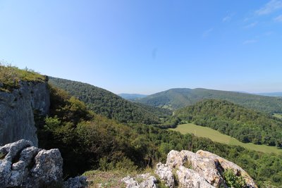 Panorama depuis la crête