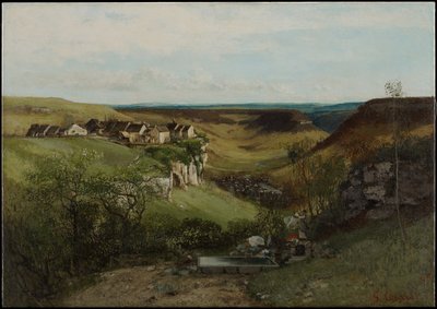 Gustave Courbet (1819-1877) - Château d’Ornans, 1855 - Huile sur toile - Minneapolis Institute of Art – Inv. 72.66