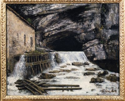 Gustave Courbet (1819-1877) - Source de la Loue, 1864 - Huile sur toile - Musée départemental Gustave Courbet, Ornans