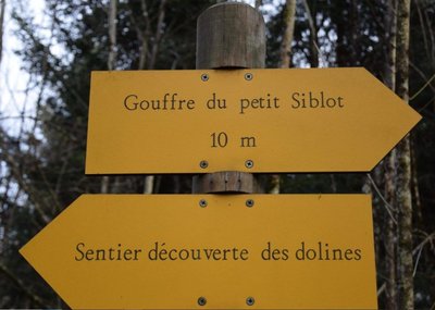 Gouffre du petit siblot