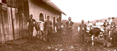 Photo ancienne aux Bâties