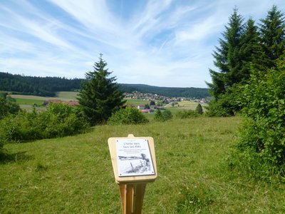 Vue sur Combe de Chantegrue
