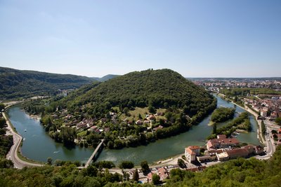 Le Doubs au pied de Chaudanne