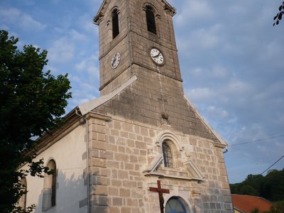 Facade de l'église