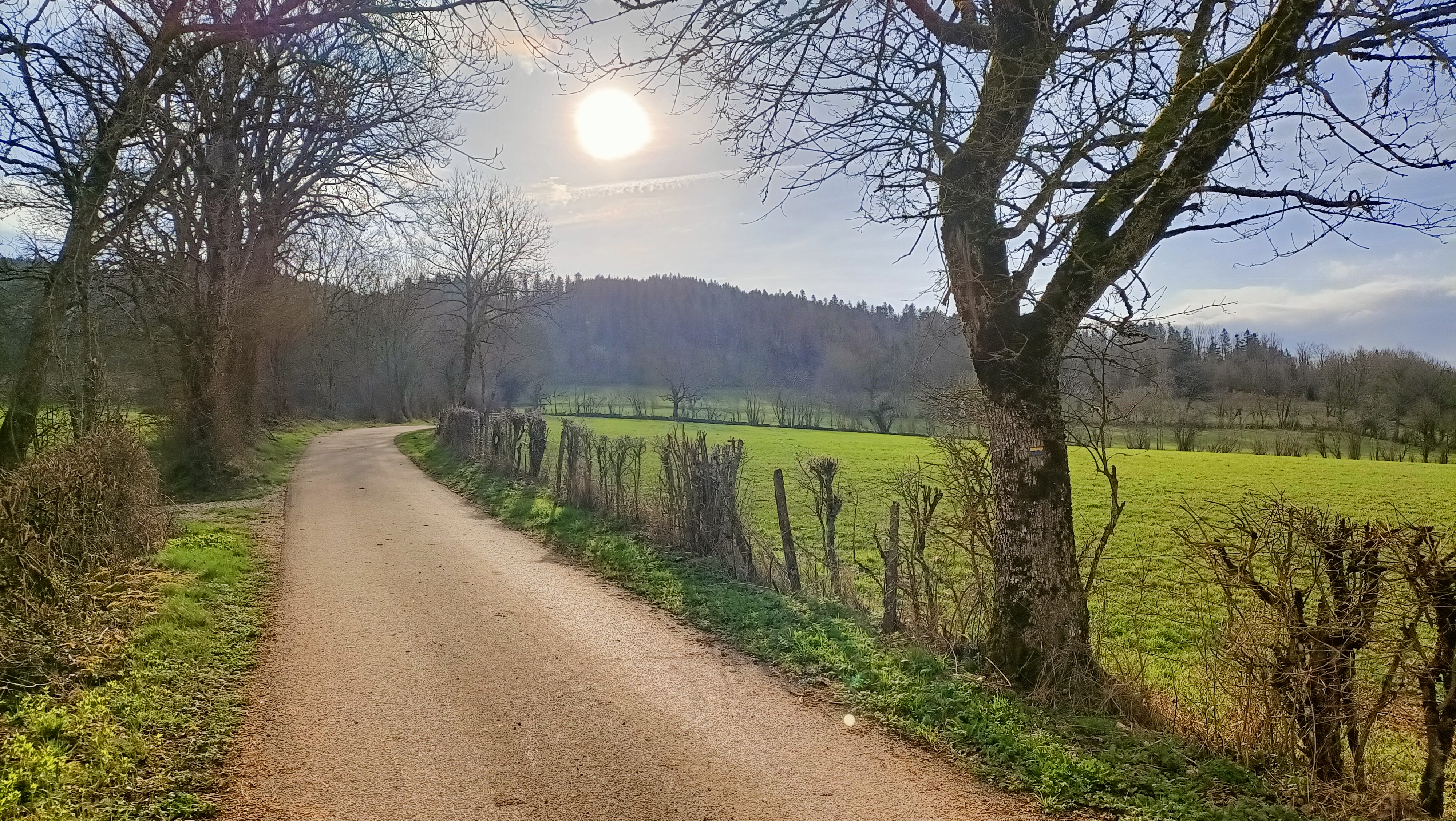 Sentier Vautran à Pierrefontaine