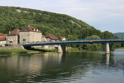 Pays-de-Clerval, le pont sur le Doubs