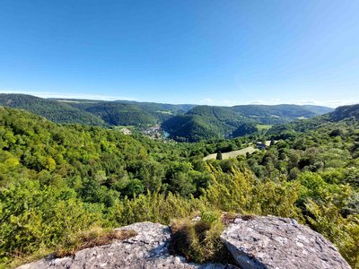 Au-dessus de la falaise - Saint-Hippolyte