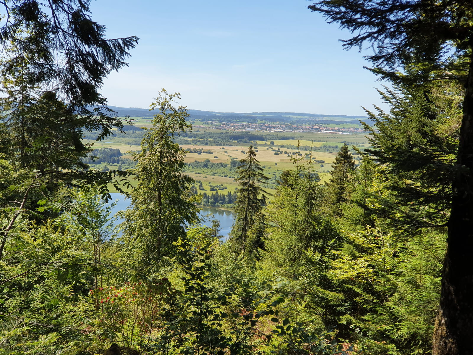 Panorama depuis la croix de la Bèche