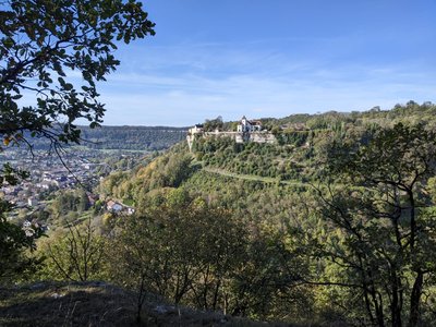 Le château d'Ornans
