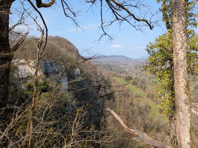 Vue sur la vallée du Cusancin