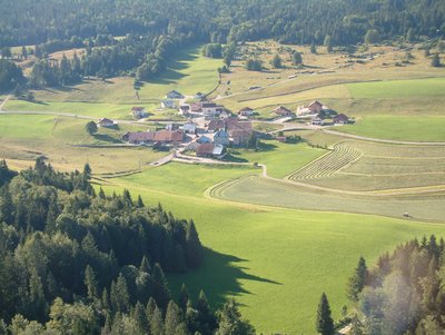 Vue aérienne du Crouzet