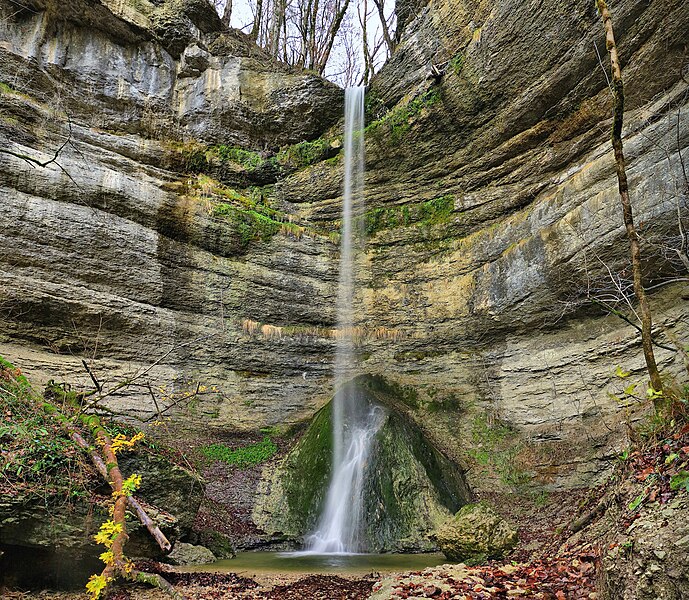 Cascade de Vau, Durnes