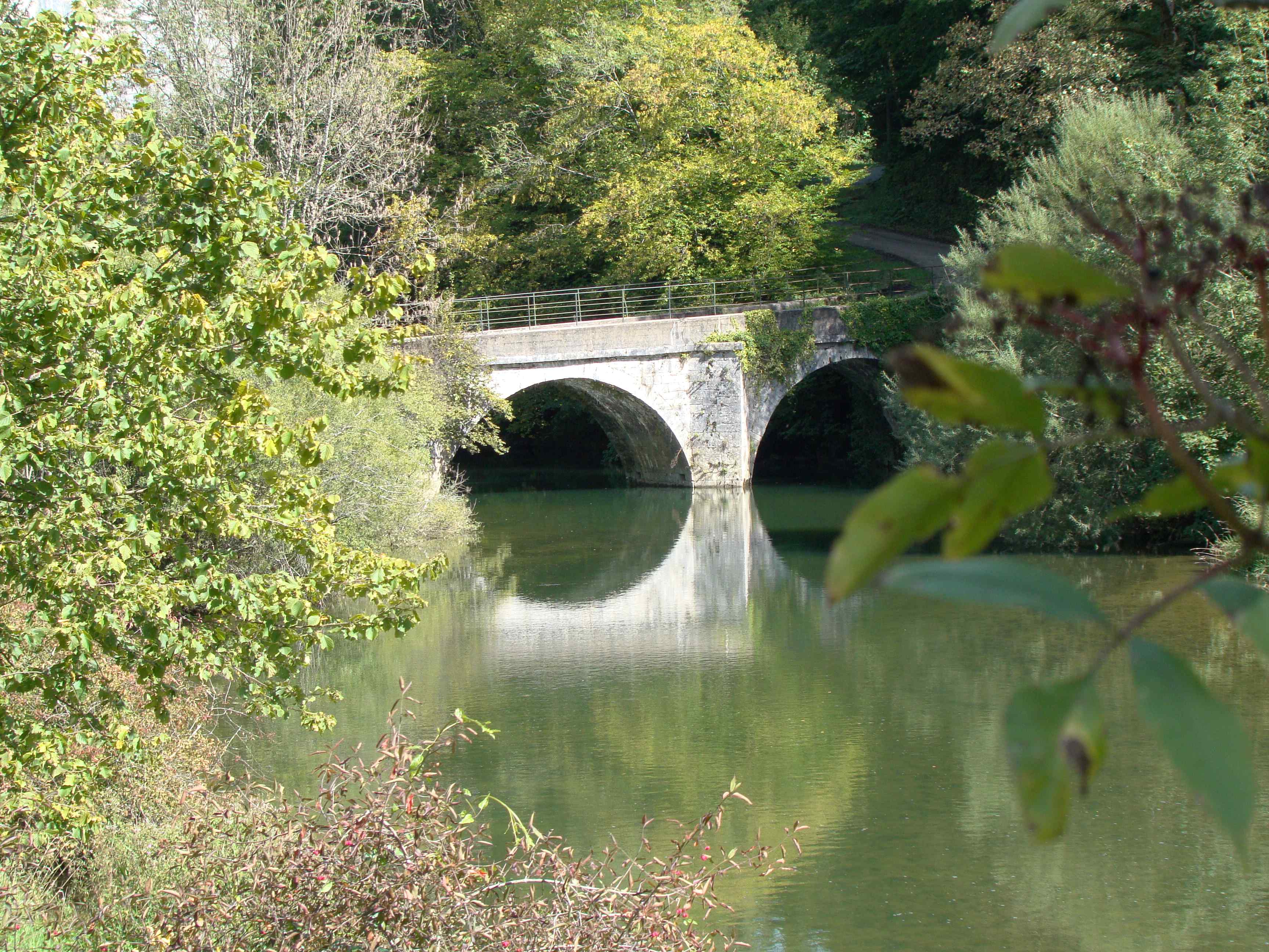 Pont de Battenans et le Dessoubre