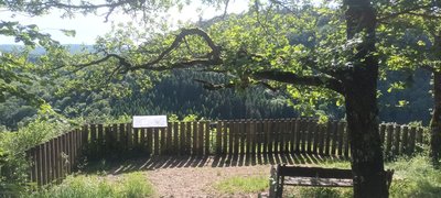 Lizine, belvédère du Moulin Sapin