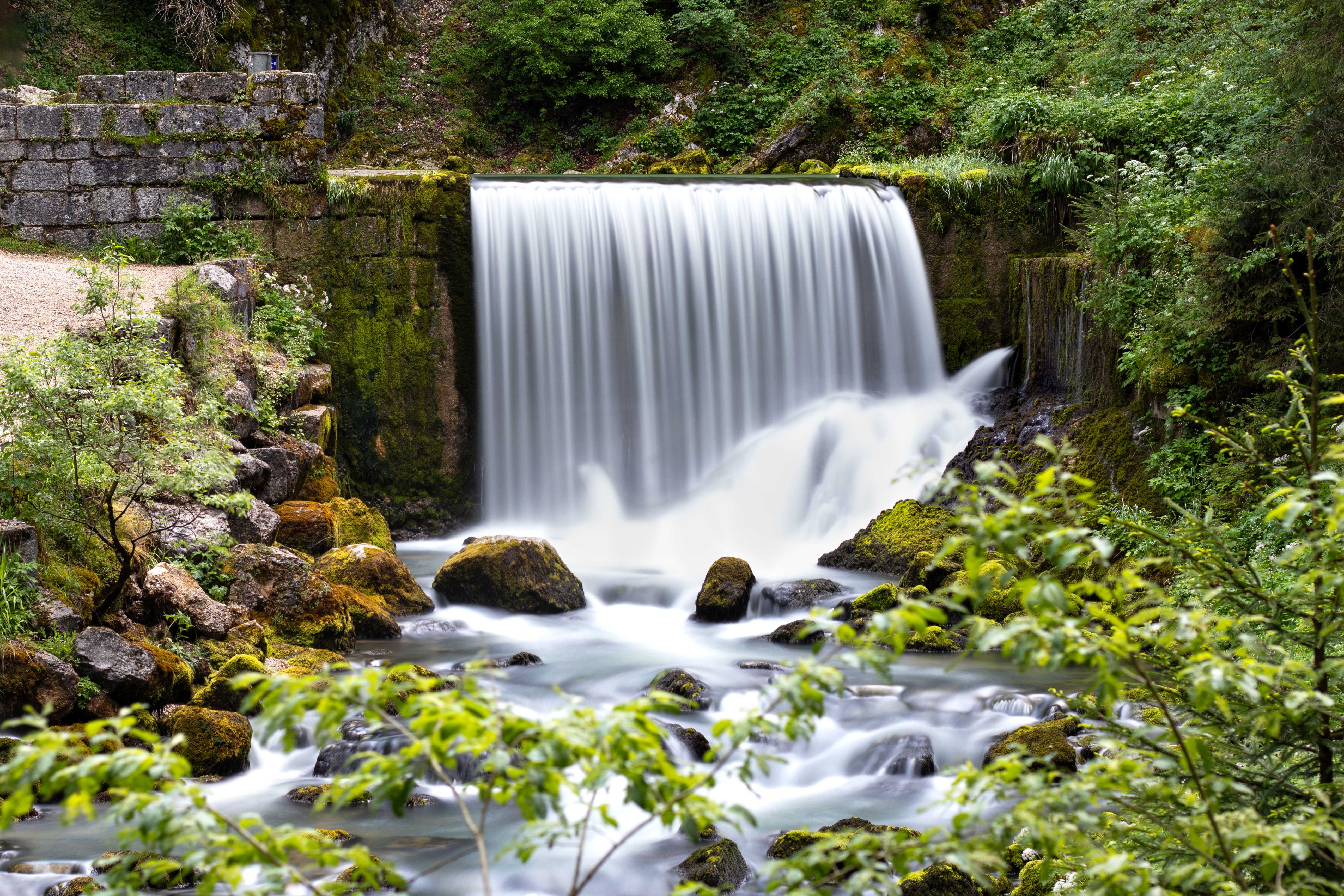 Cascade à la source du Doubs