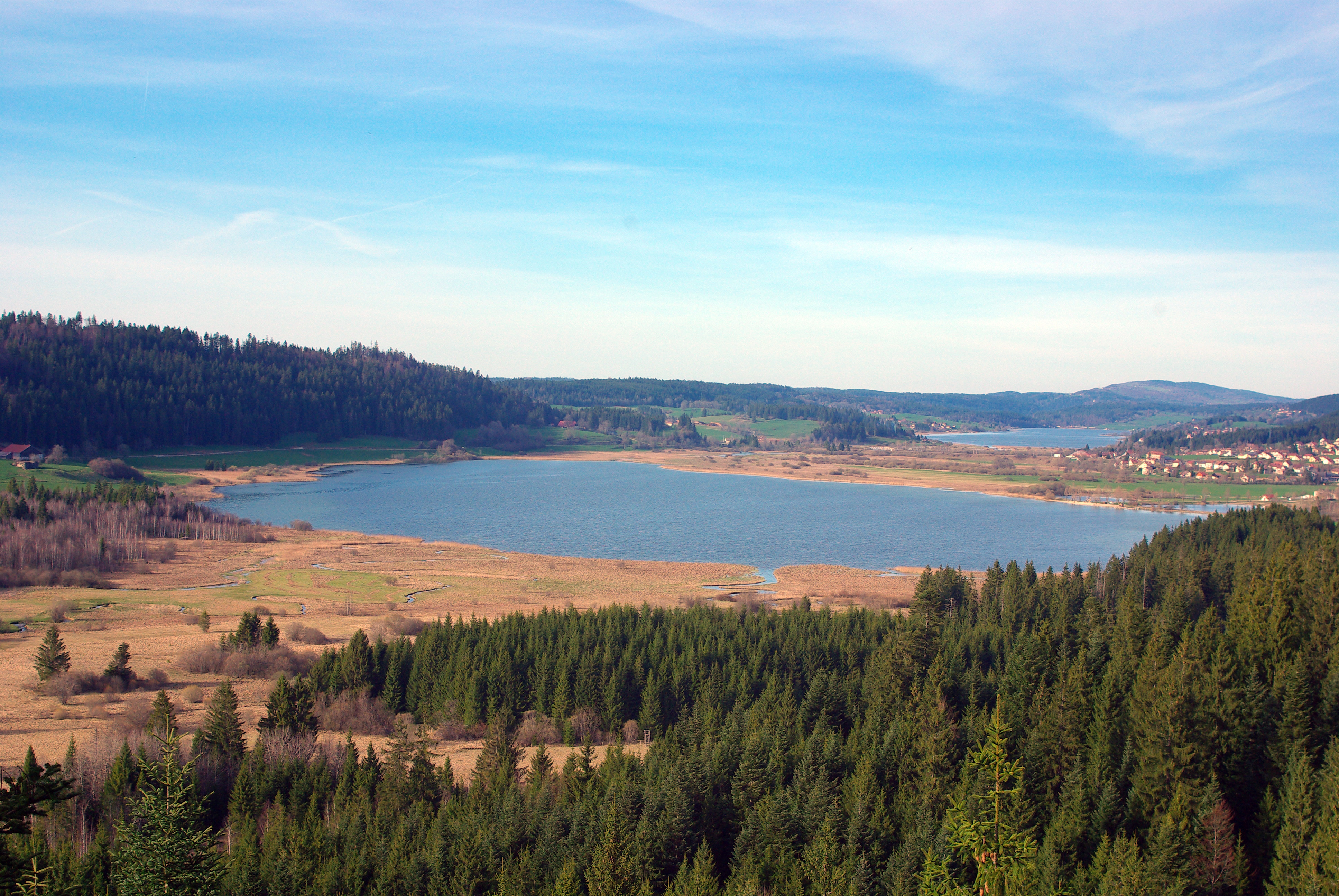 Vue depuis le Belvédère des 2 lacs