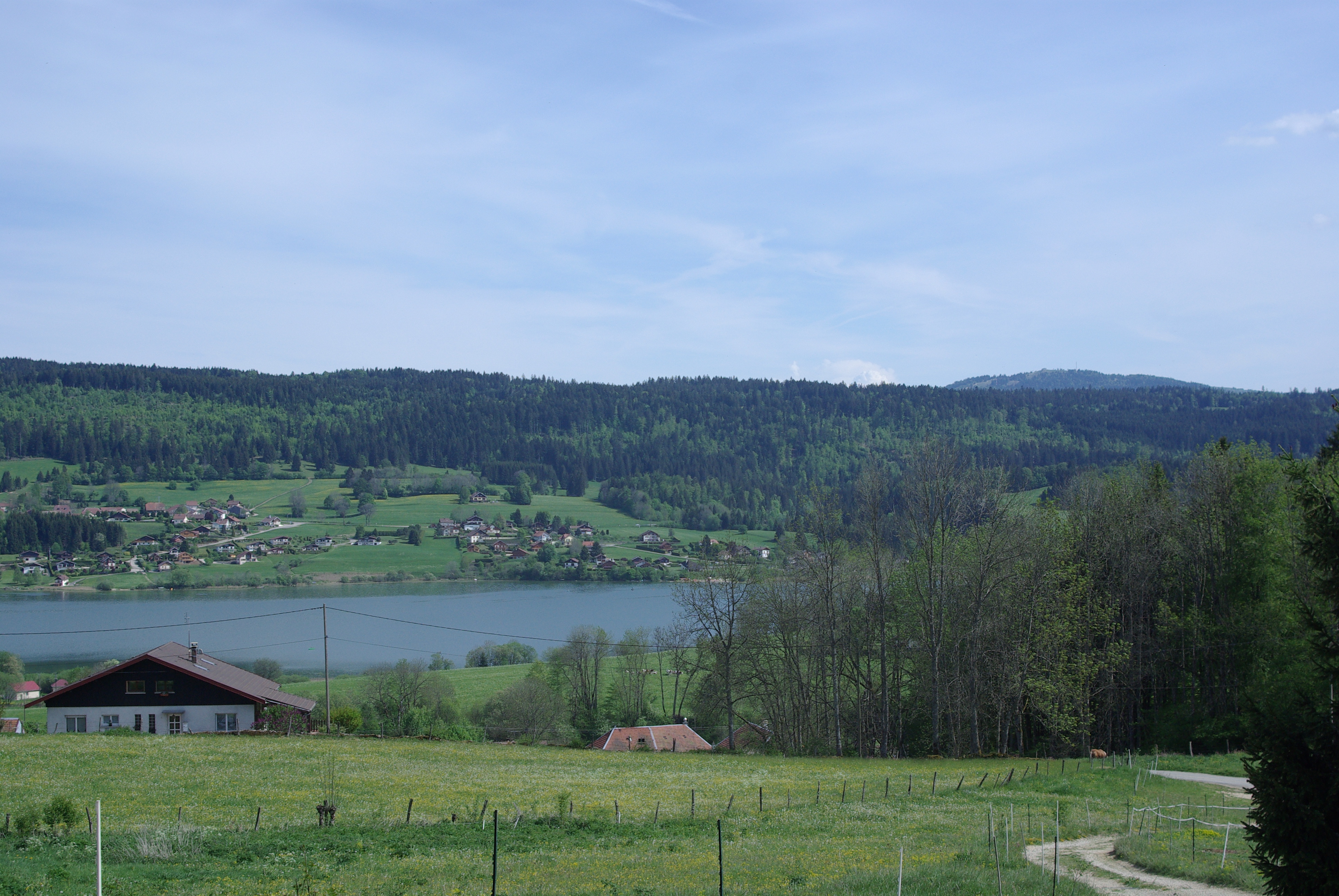 Vue sur le Lac de Saint-Point