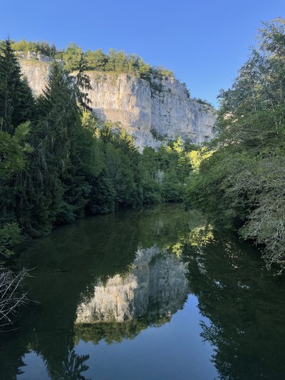 Le Dessoubre en miroir