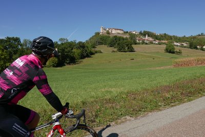 Vue du château de Belvoir
