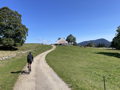 Arrivée au Mont de l'Herba