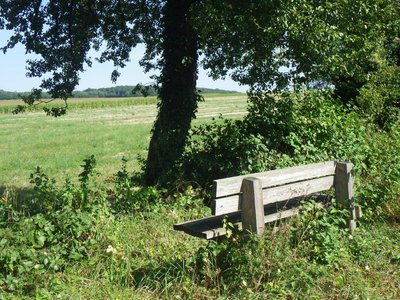 Pause le long du Chemin Vert
