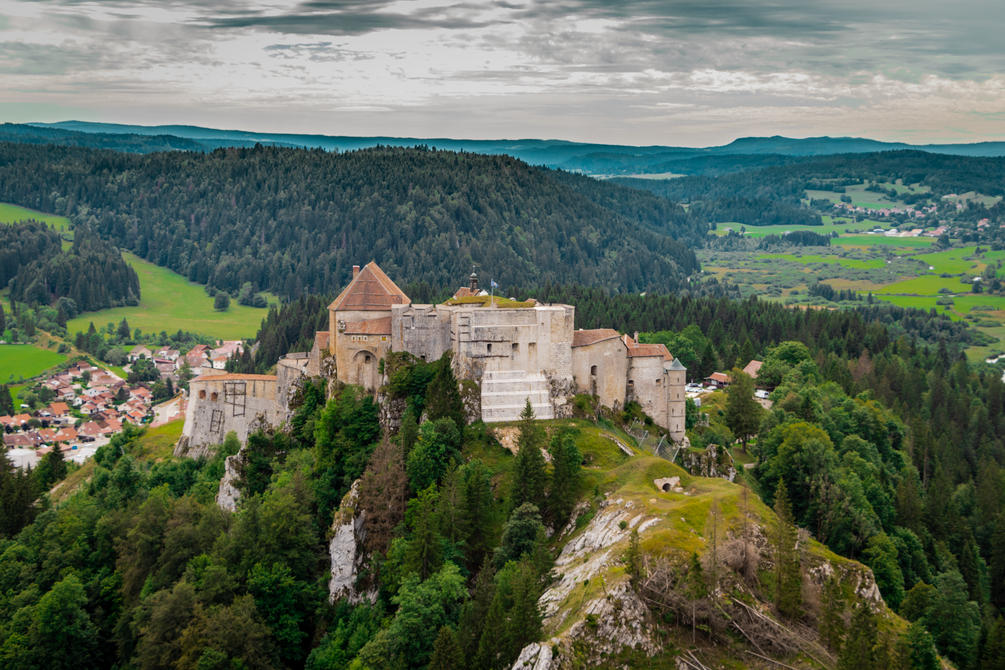 Vue du fort depuis l'autre versant