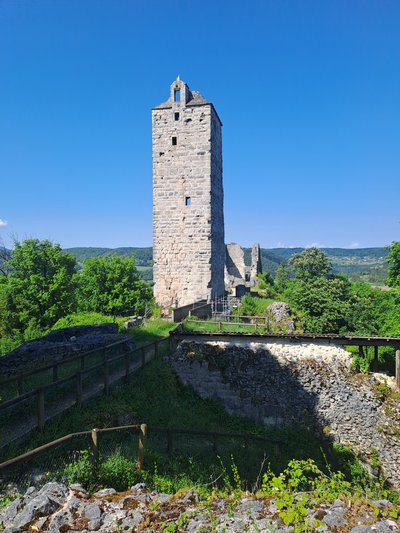 Vue d'ensemble du Castel Saint Denis