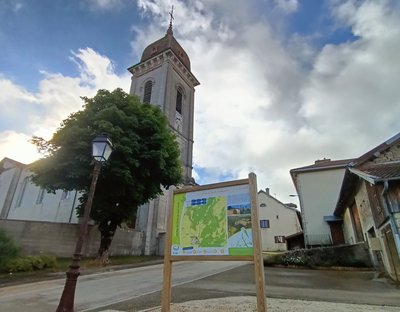 Départ de la randonnée