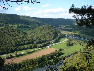 Vue sur le Doubs