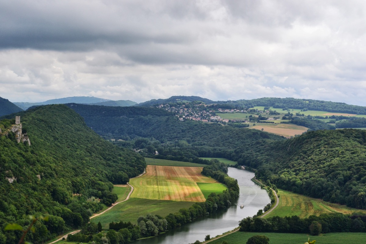 Vue de la vallée du Doubs