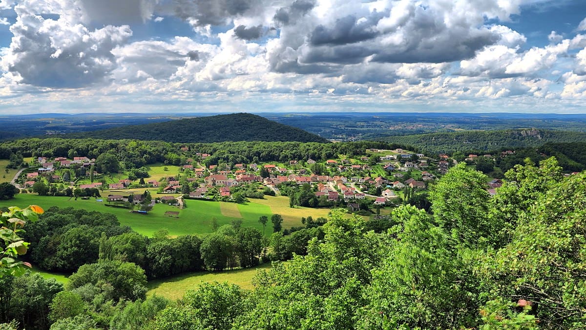 Vue de Vorges-les-Pins